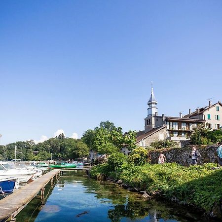 Hotel Camping La Pinede Excenevex Exterior foto